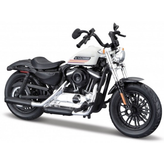 Machetă moto Maisto [1:18] - Harley-Davidson FORTY EIGHT SPECIAL 2018 - white/black [Australian version] [set DCC-MAI31360-38-12] [GDJ-20-18862]